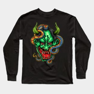 Horror face Long Sleeve T-Shirt